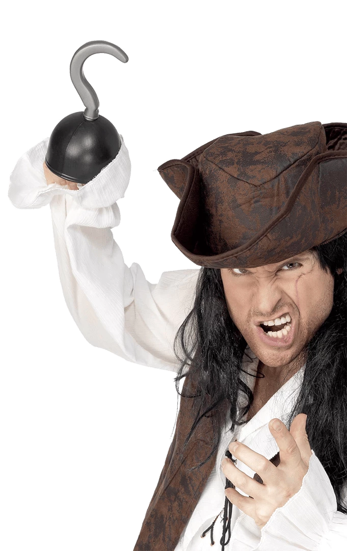 Smiffys All Themes Pirate Hook Accessory 3 Smiffys All Themes Pirate Hook Accessory