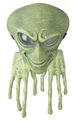 California Costumes Adult Green Alien Facepiece And Hands Accessory All Themes