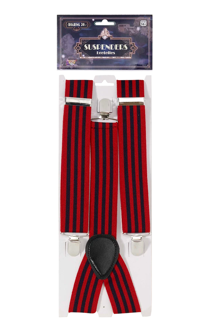 Morris Costumes All Themes Adult Striped Trouser Braces 3 Morris Costumes All Themes Adult Striped Trouser Braces