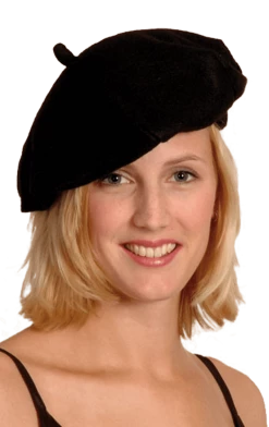 Palmer Classic Black Beret Accessory All Themes