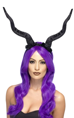 Generic Womens Demon Horn Headband All Themes