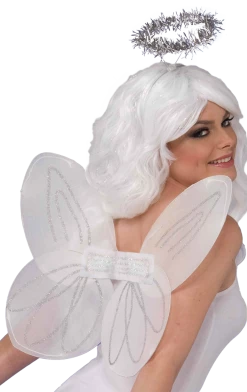 Morris Costumes Angel Wings And Halo Set