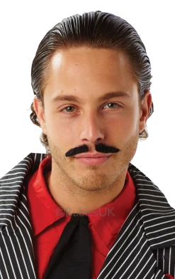 Rubies All Themes Black Gangster Moustache