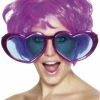Smiffys Giant Heart Glasses Accessory All Themes