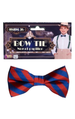 Bristol Novelty All Themes Striped Bow Tie Accessory