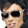 Smiffys Silver Elvis Glasses Accessory
