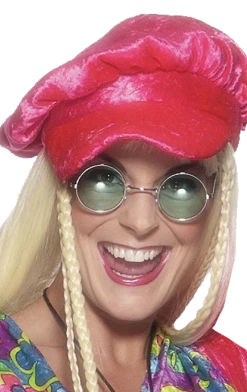 Rubies Golden Round 60s Glasses All Themes