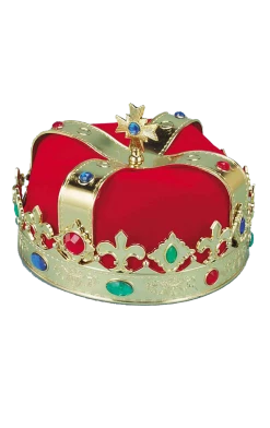Bristol Novelty All Themes Jewelled Queens Crown Accessory