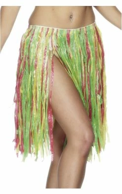 Smiffys 56cm Hawaiian Grass Hula Skirt Accessory All Themes