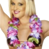 Smiffys All Themes Pink And Purple Hawaiian Garland Accessory