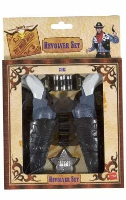 Smiffys Cowboy Guns And Holsters Kit All Themes