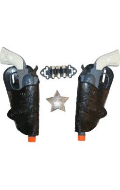 Smiffys Cowboy Guns And Holsters Kit All Themes