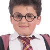 Smiffys Schoolboy Black Round Glasses