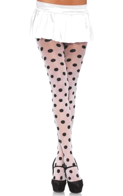 Leg Avenue Polka Dot Tights