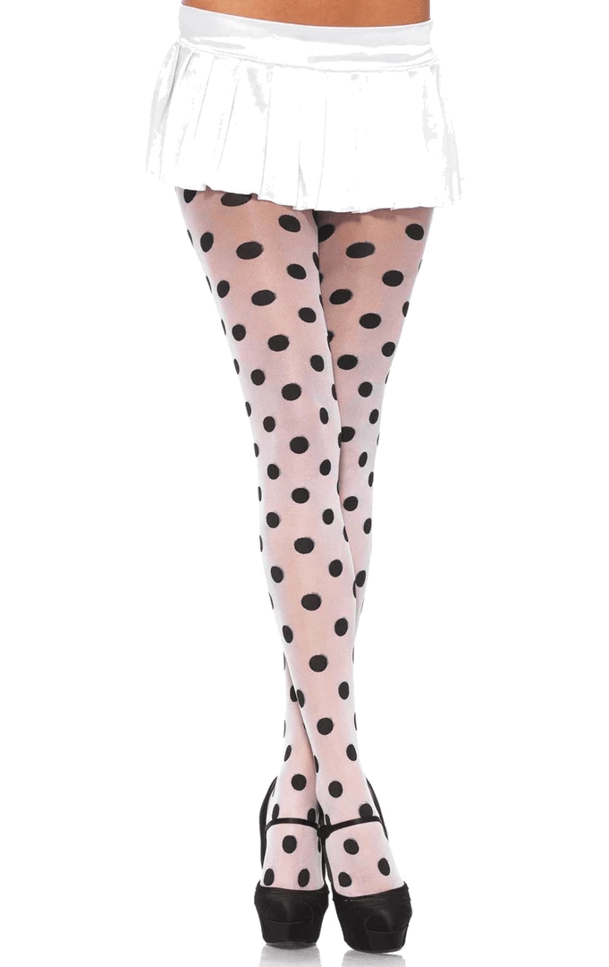 Leg Avenue Polka Dot Tights 3 Leg Avenue Polka Dot Tights