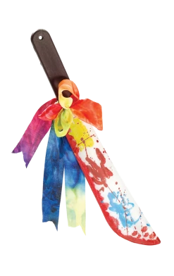 Bristol Novelty Bloody Clown Machete