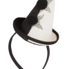 Bristol Novelty Monochrome Clown Hat Headband All Themes