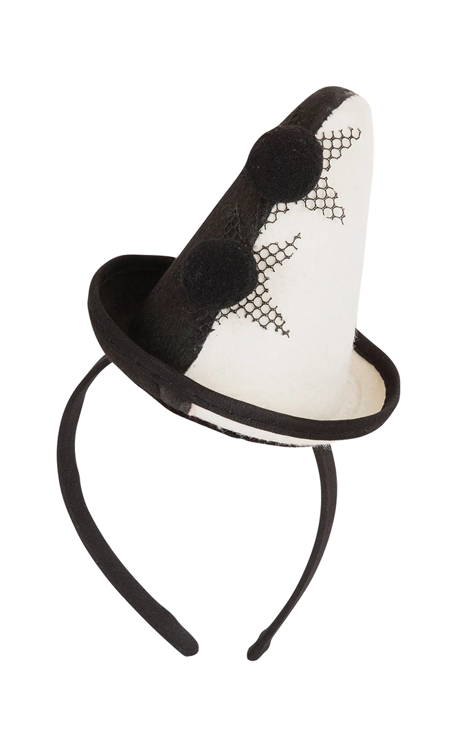 Bristol Novelty Monochrome Clown Hat Headband All Themes 3 Bristol Novelty Monochrome Clown Hat Headband All Themes