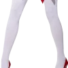 Smiffys Womens Red Bow White Stockings