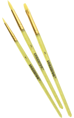 Smiffys All Themes Snazaroo Face Paint Brushes