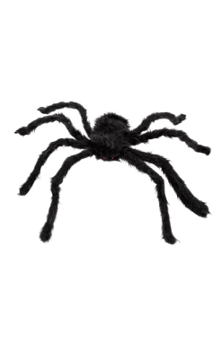 Boland Black Hairy Spider Decoration All Themes