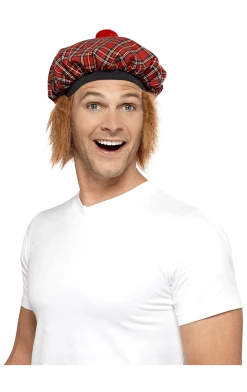 Smiffys Scottish Hat And Hair All Themes