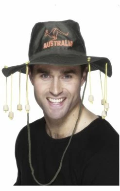 Smiffys Australian Hat With Corks All Themes