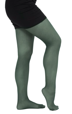 Rubies Adult Thick Translucent Tights Green All Themes