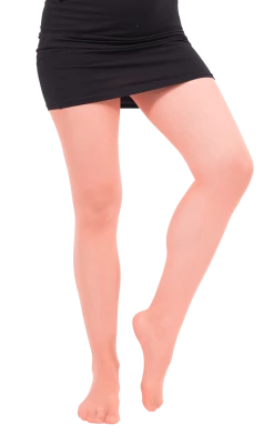 Rubies All Themes Adult Thick Translucent Tights Orange