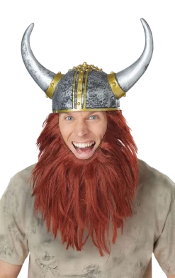 California Costumes Viking Helmet And Hair All Themes