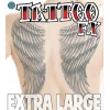 Tinsley Transfers All Themes Angel Wings Temporary Tattoo