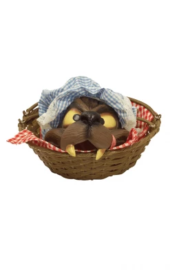 Rubies Riding Hood Wolf Head Basket Accessory