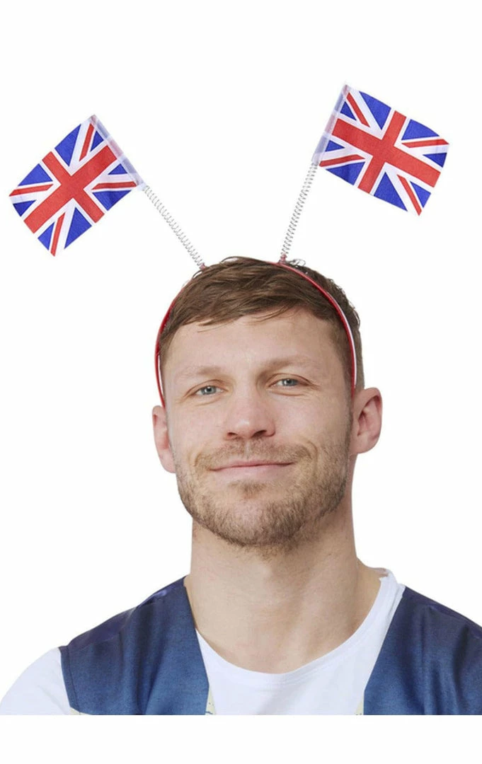 Generic Unisex Union Jack Bopper Headband 4 Generic Unisex Union Jack Bopper Headband