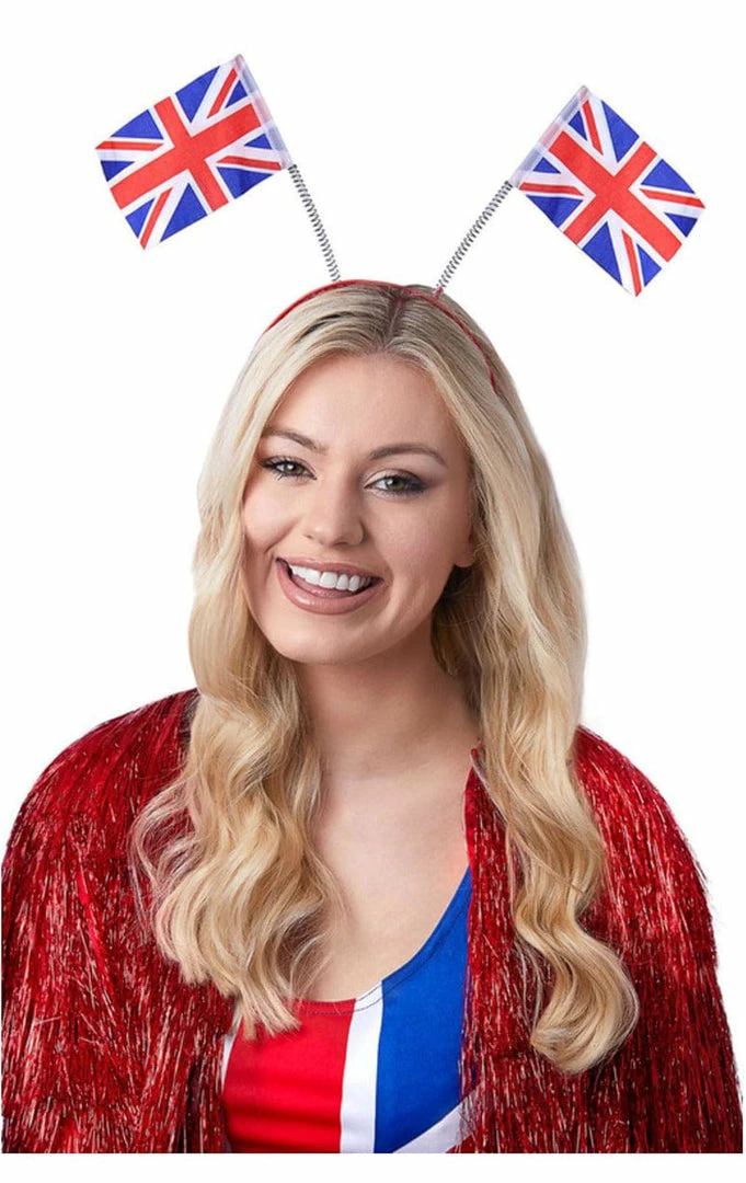 Generic Unisex Union Jack Bopper Headband 3 Generic Unisex Union Jack Bopper Headband