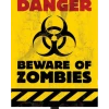 Amscan Danger Beware Of Zombies Lawn Sign