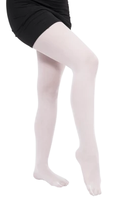 Rubies All Themes Adult Thick Translucent White Tights