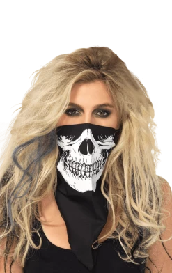 Leg Avenue All Themes Skull Face Bandana