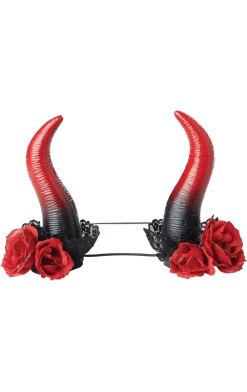 California Costumes Adult Rose Devil Horns Accessory All Themes