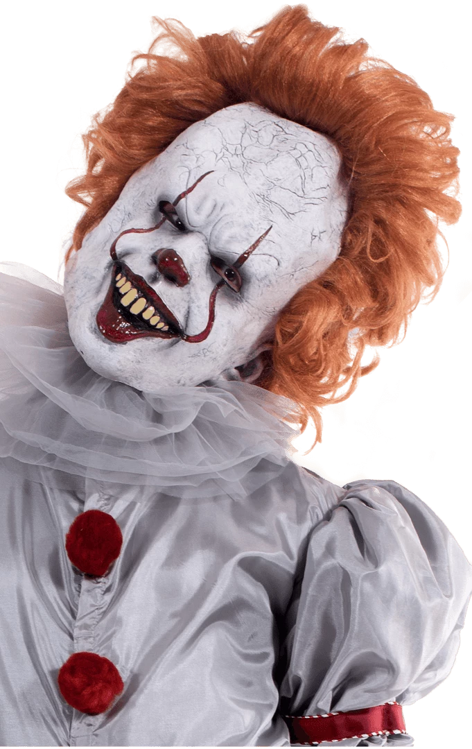 Rubies All Themes Pennywise Overhead Latex Mask 4 Rubies All Themes Pennywise Overhead Latex Mask
