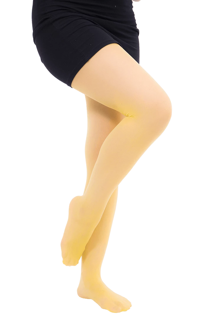 Rubies All Themes Adult Thick Translucent Tights Yellow 3 Rubies All Themes Adult Thick Translucent Tights Yellow