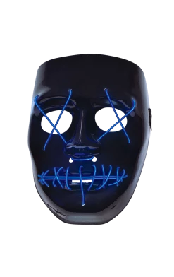 Bristol Novelty Anarchy Light-Up Purge Facepiece All Themes
