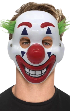 Smiffys The Joker Clown Facepiece