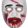 Bristol Novelty Transparent Zombie Facepiece Accessory