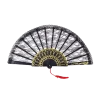 Bristol Novelty Black Lace Fan Accessory 2 Bristol Novelty Black Lace Fan Accessory