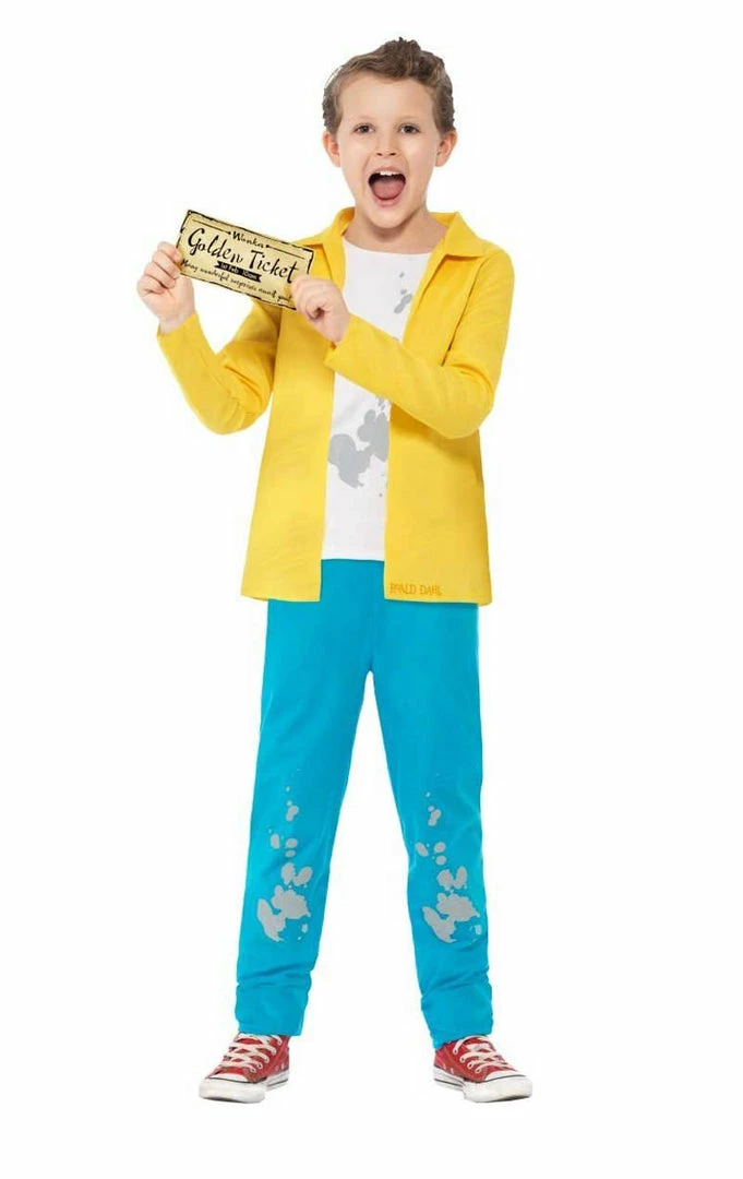 Smiffys All Themes Boys Charlie Bucket Costume 3 Smiffys All Themes Boys Charlie Bucket Costume