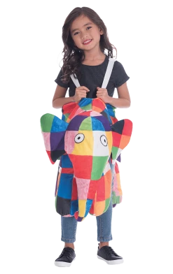Amscan All Themes Kids Ride On Elmer Costume