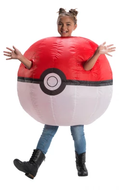 Rubies Kids Inflatable PokeBall Costume All Themes