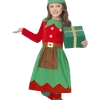 Smiffys Kids Elf Girl Christmas Costume