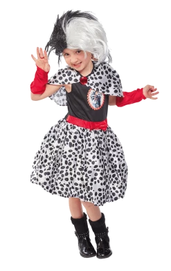 Rubies Children's Disney Cruella De Vil Costume All Themes 7 Rubies Children's Disney Cruella De Vil Costume All Themes