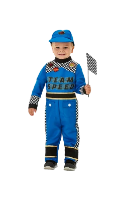 Smiffys All Themes Child Race Car Driver Costume